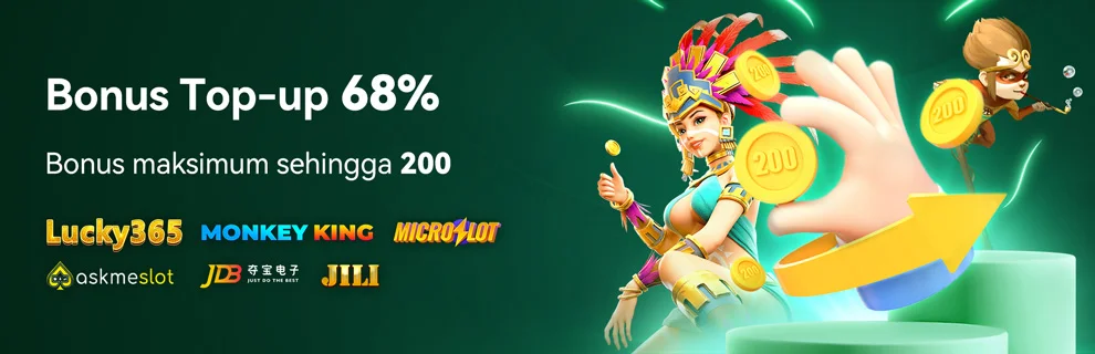 Bonus Deposit 68%