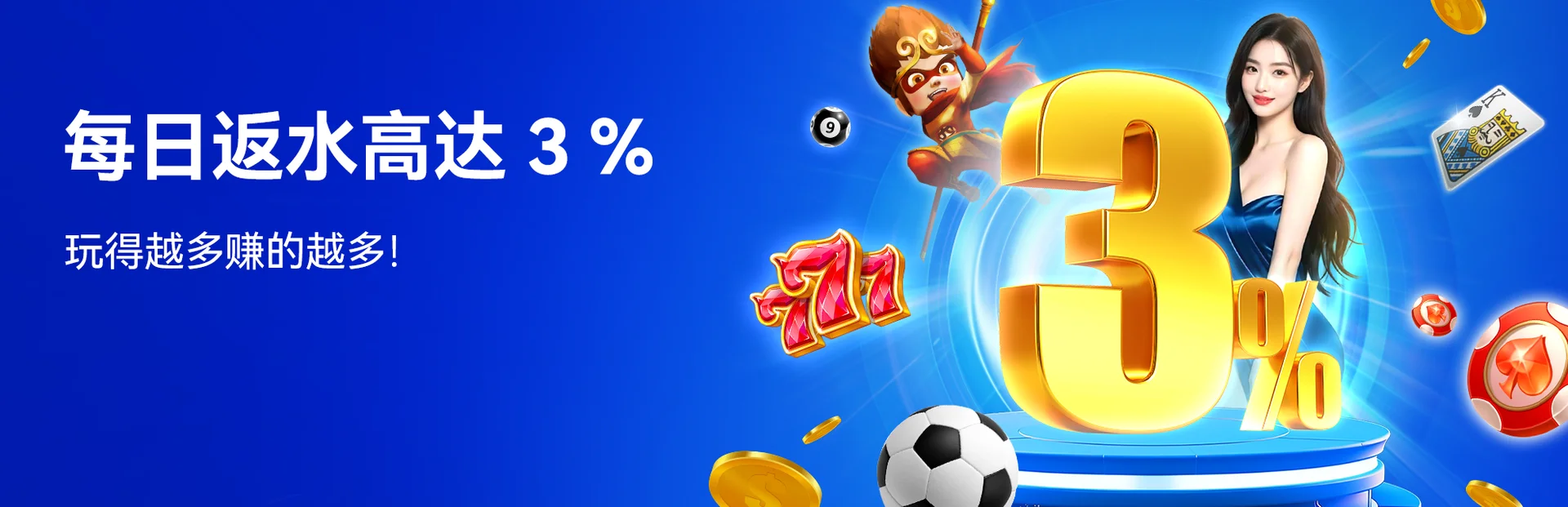 每日返利高达3%